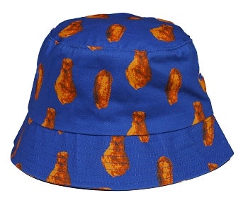 Chicken Wing Bucket Hat Blue - Buffalo Wing Wear - Apparel | The